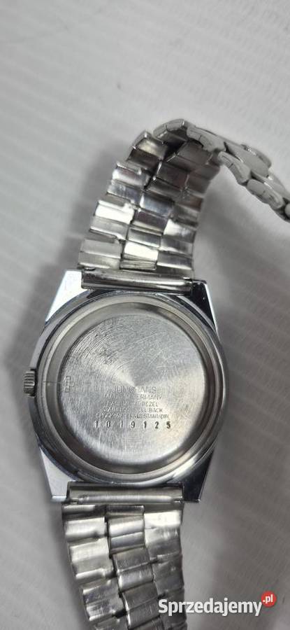Vintage Junghans Quartz Piękna Cieniowana Tarcza Męskie Biłgoraj