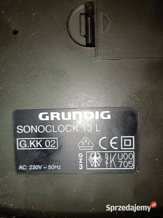 Radio Budzik Grundig Tychy