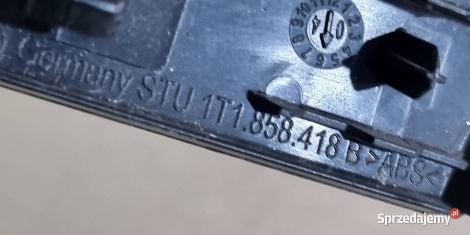 Listwa dekor VW Touran 1t1858418B pomorskie Bolesławice
