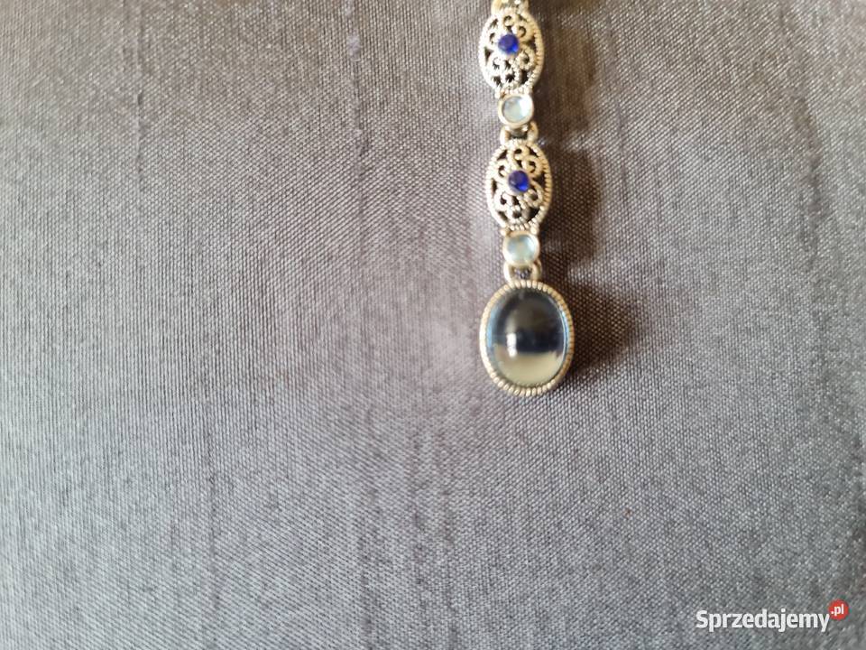 Biżuteria z okresu PRLu Naszyjnik z kamykami Pozostałe Warszawa