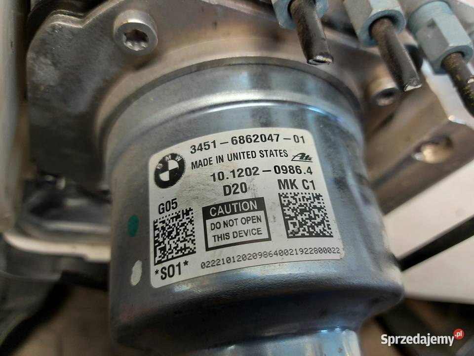 BMW G05 X5 30d 2019r POMPA ABS STEROWNIK 6862047 osobowe