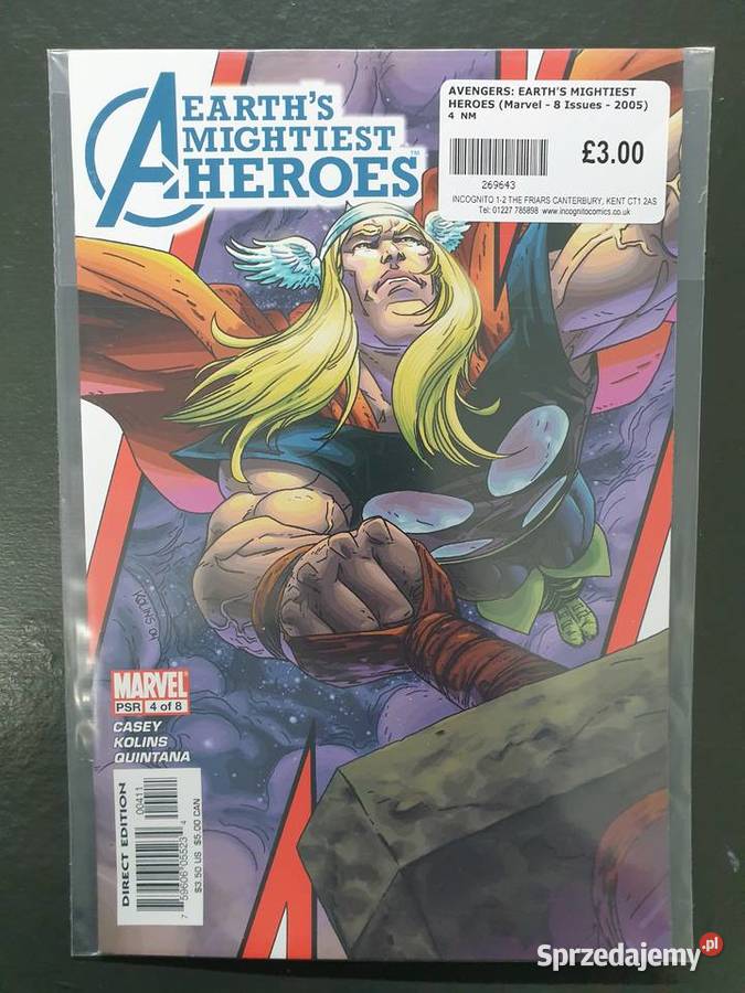 Avengers Earths Mightest Heroes 7 komiksów Kultura i Rozrywka pomorskie Gdynia