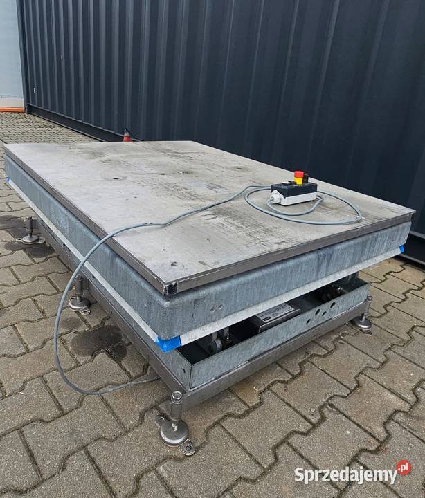 Stół podnośnikowy nożycowy elektrohydrauliczny Wojnowice