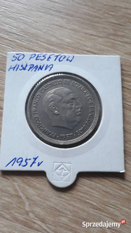 50 Peset Hiszpania 1957 r Konin