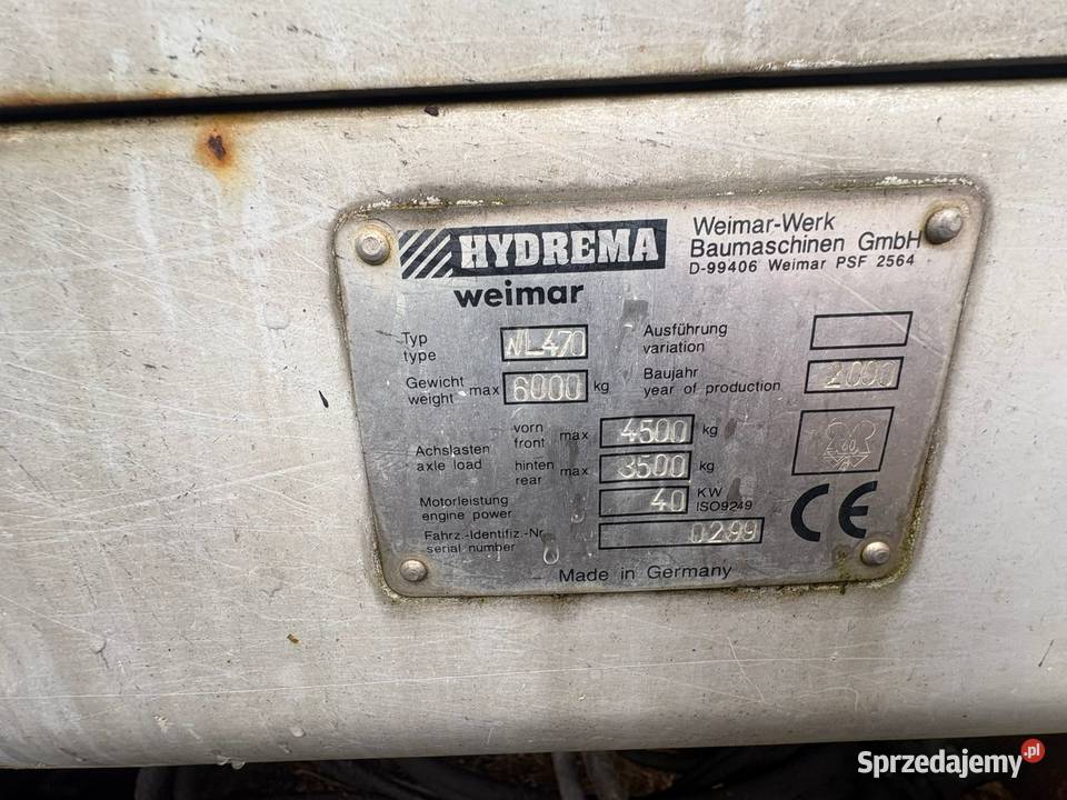 Ładowarka Weimar tak Zagrodno sprzedam