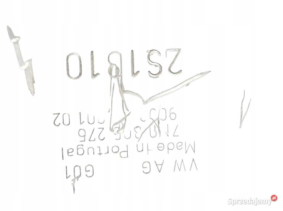 PODSZYBIE METALOWE RYNNA 7N 7N0805275 Volkswagen