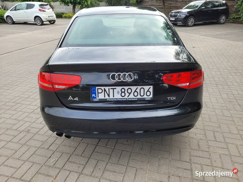 Audi A4 b8 20 tdi Niski przebieg nieuszkodzony Nowy Tomyśl