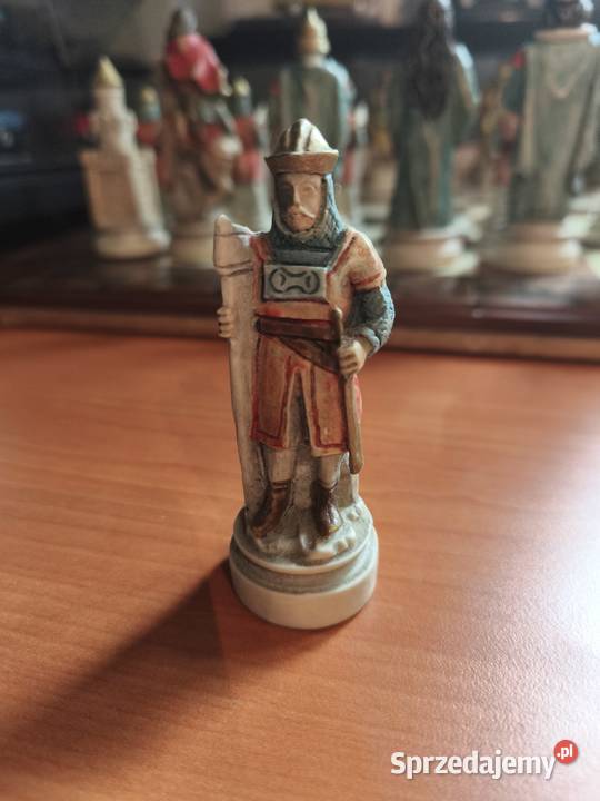 Szachy bierki figurki szachowe NIGRI Bitwa o Antyki, Sztuka, Kolekcje Rymanów sprzedam