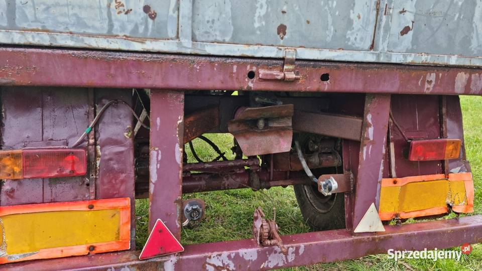 Przyczepa Autosan d616 P4 d83 sztywna do bel nieuszkodzony Tarnogród