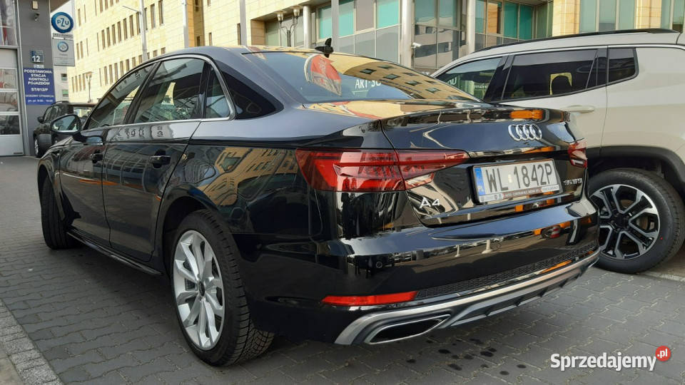 Audi A4 samochód krajowy Gwarancja 2 KPL OPON czarny Tychy