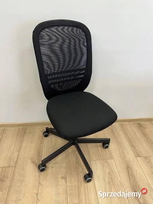 Krzesło biurowe IKEA bez podłokietników idealny