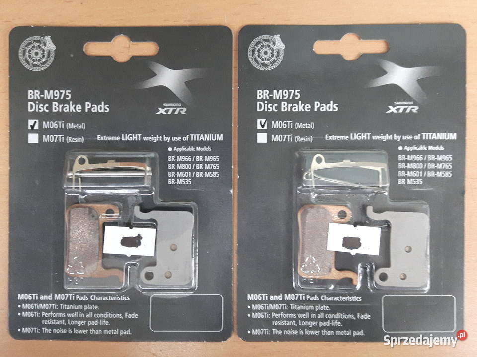 Hamulce hydrauliczne Shimano XTR BRBLM975tarcze świętokrzyskie Kielce