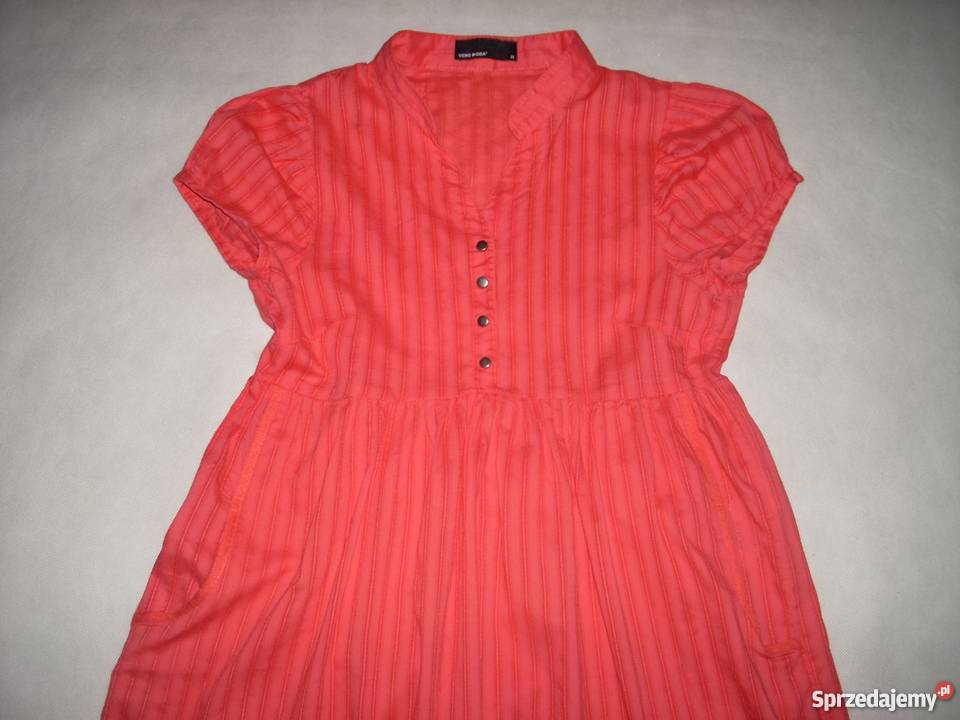 VERO MODA sukienka tunika bawełna stójka XS S małopolskie Nowy Sącz