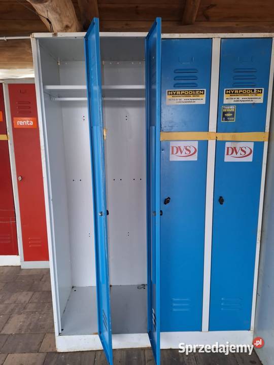 Szafka pracownicza BHP podwójna metalowa stan sprzedam