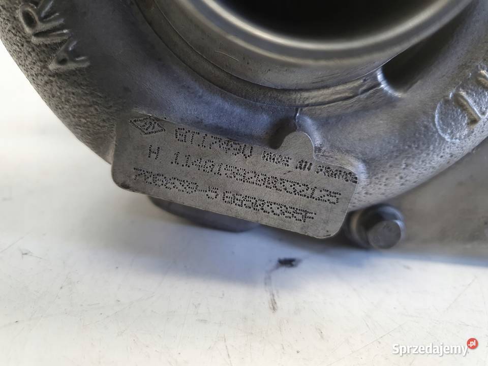 TURBOSPRĘŻARKA Renault Laguna II 19 DCI turbo Turbosprężarki Chełm