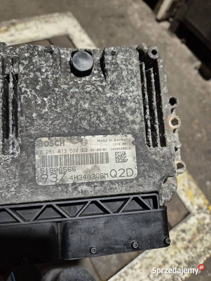 Alfa GT zestaw startowy sterownik silnika 19jtd dolnośląskie Mirków