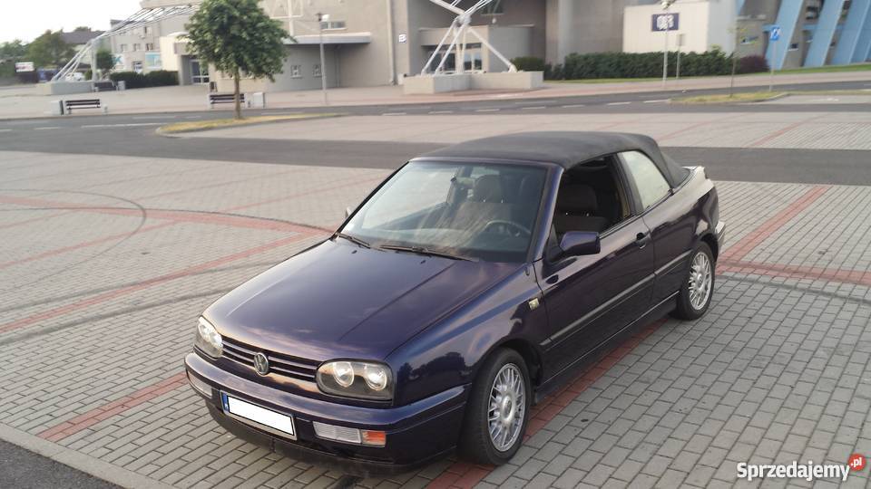 Golf 3 Cabrio 101 Cabriolet elektryczny dach benzyna Włocławek