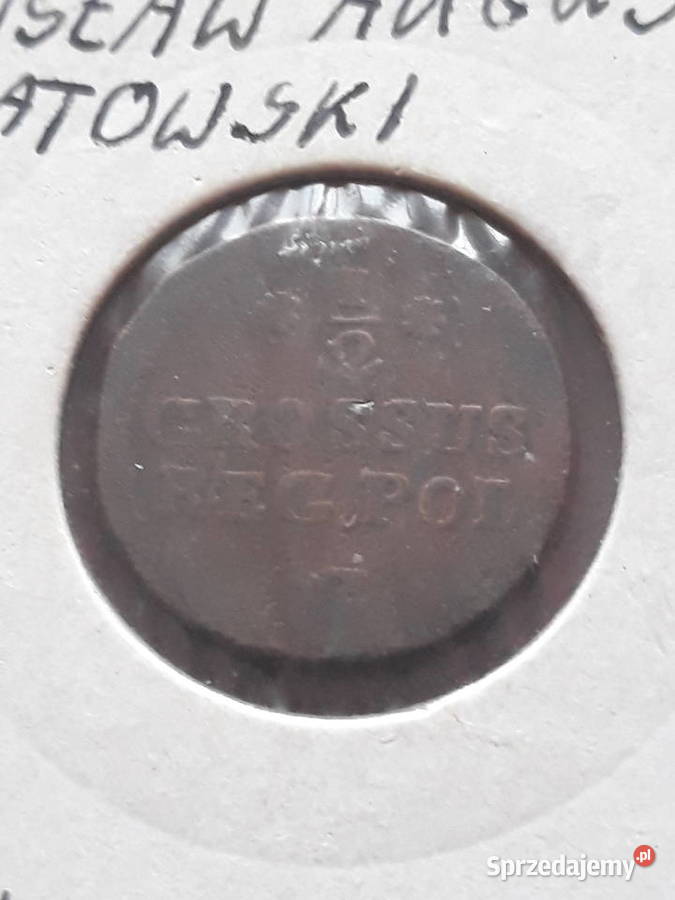 12 Grosza Stanisław August Poniatowski 1767 r G wielkopolskie Konin