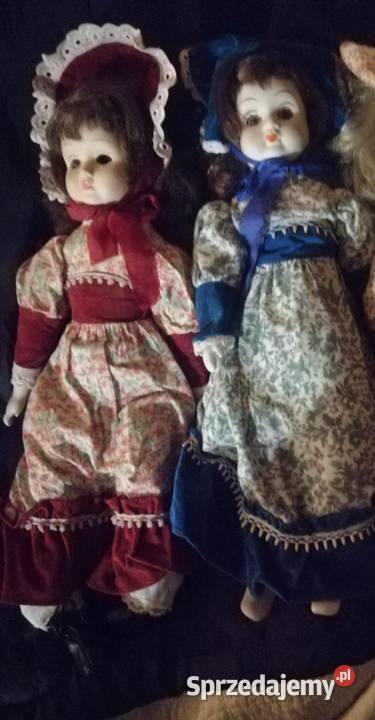Lalki porcelanowo szmaciane Toruń