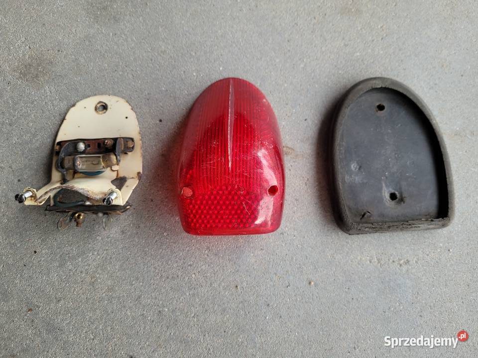 Junak M10 lampa tył Grodzisk Mazowiecki