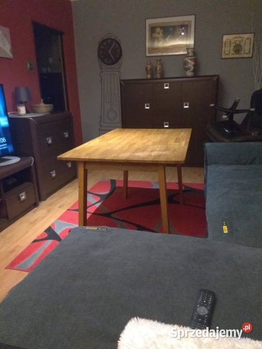 Nowy drewniany stół na sprzedaż w Odbiór śląskie Katowice