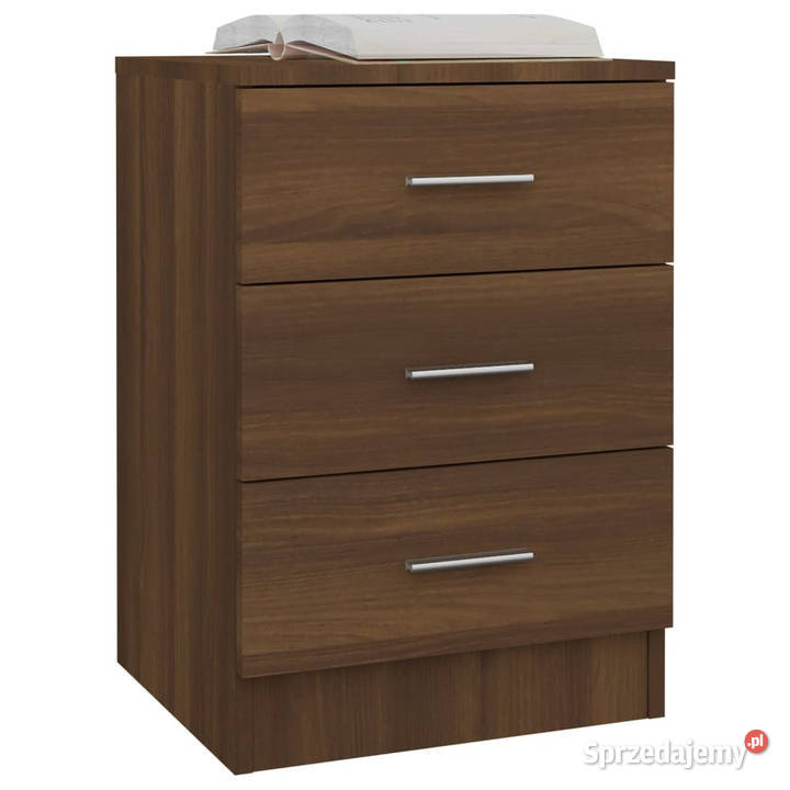 Szafka nocna brązowy dąb 38x35x56 WM815325 Warszawa