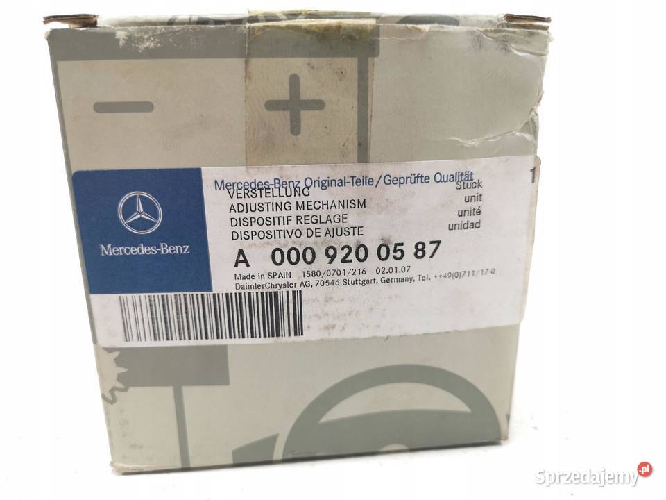 MOCOWANIE REGULAC FOTELA L PRZÓD MERCEDES 639 Wyposażenie wnętrza lubelskie
