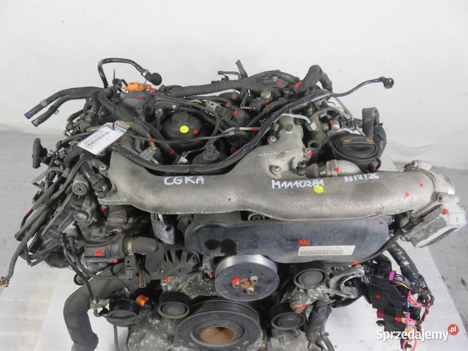 SILNIK AUDI A5 8T3 27 TDI CGKA 190 KOMPLETNY osobowe małopolskie