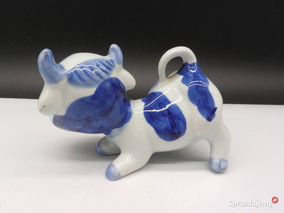 Figurka Krówka Delfts Blauw Ręcznie Malowana Raszków sprzedam