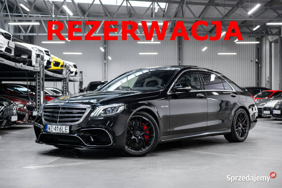Mercedes S 63 AMG 26 000 Bezwypadkowy Noktowizor Węgrzce