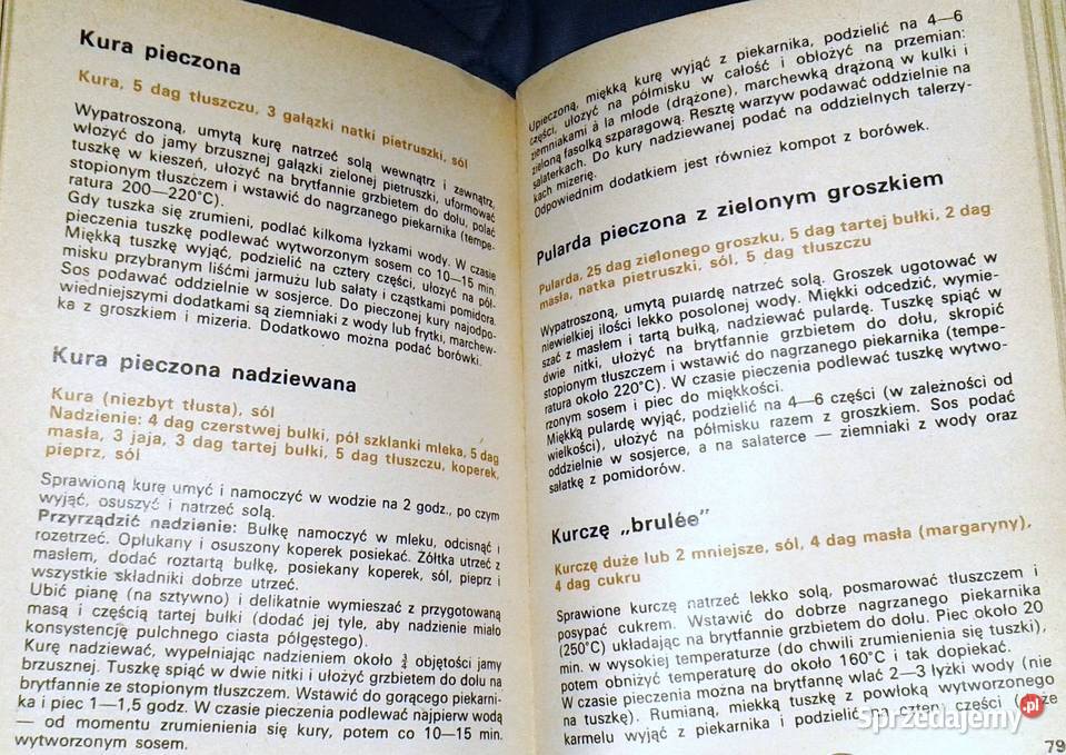Potrawy z drobiu Krystyna Hebda Chełm sprzedam