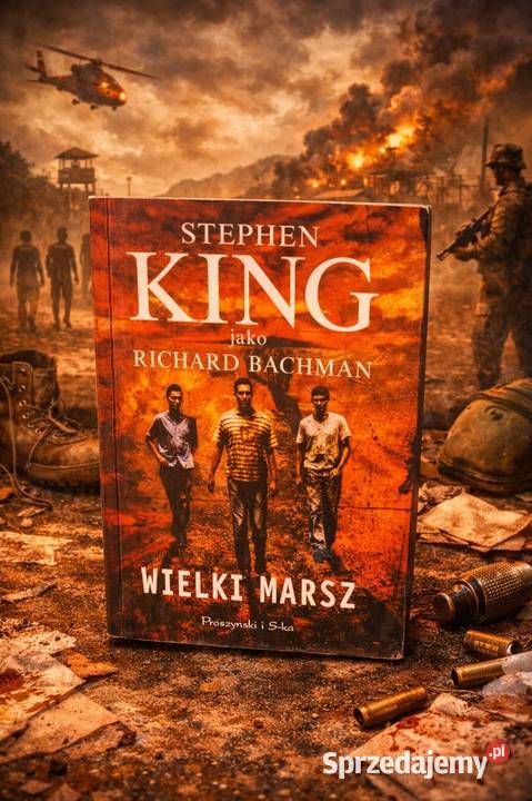 Wielki Marsz Stephen King jako Richard Bachman Kamienna Góra sprzedam