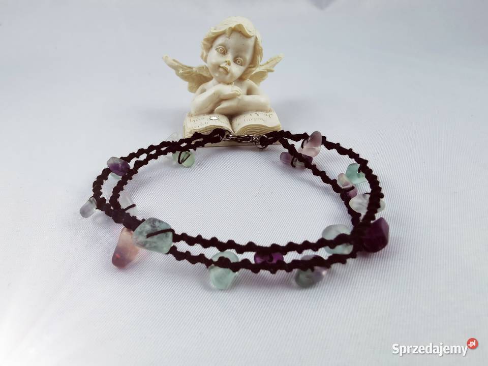 Bransoletka frywolitkowa