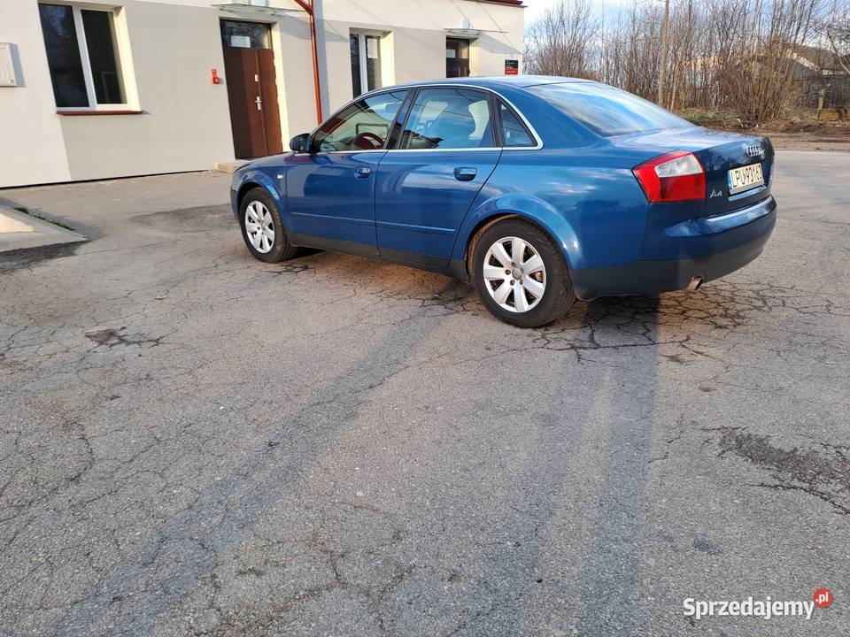 Audi A4B8 20 LPG Manual 2002r Sedan mazowieckie Przyłęk sprzedam