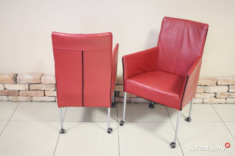 Zestaw 4 foteli ładne obicie w stylu PRL Dom i Ogród śląskie Pszczyna