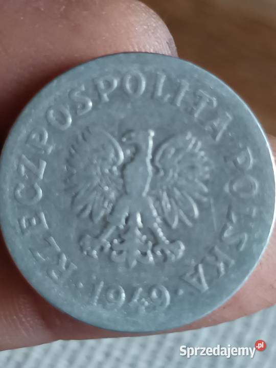 Sprzedam monete 50 groszy 1949 skretka Kolekcje Chełm