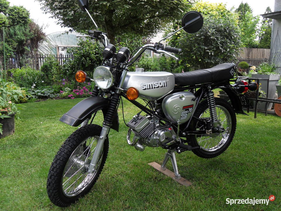 Simson Enduro S70 Hamulec tarczowy rozrusznik wielkopolskie Poznań sprzedam