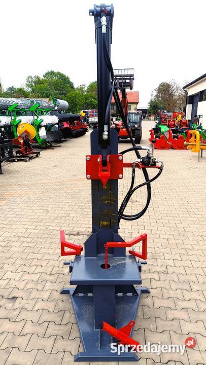 Łuparka hydrauliczna pionowa 20T napęd z Wola Różaniecka