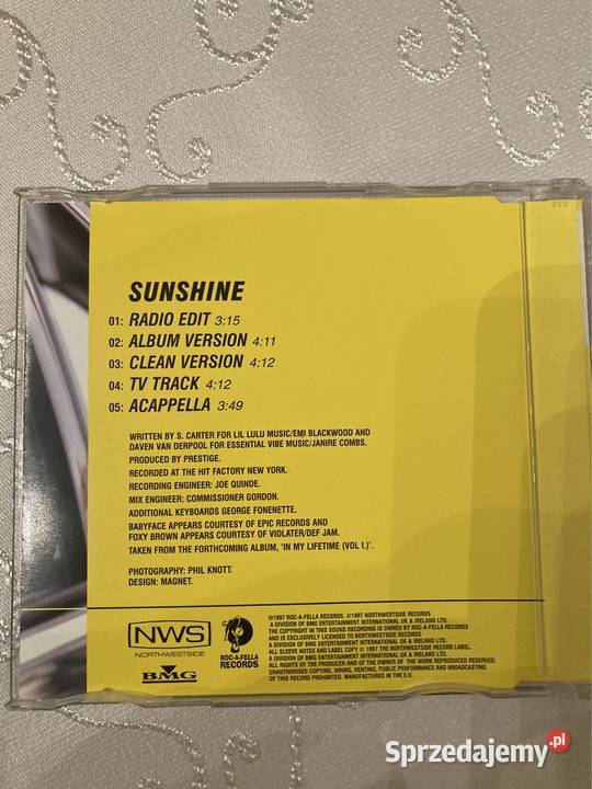 Płyta CD Singiel JAYZ feat babyface Foxy Brown śląskie Czerwionka-Leszczyny