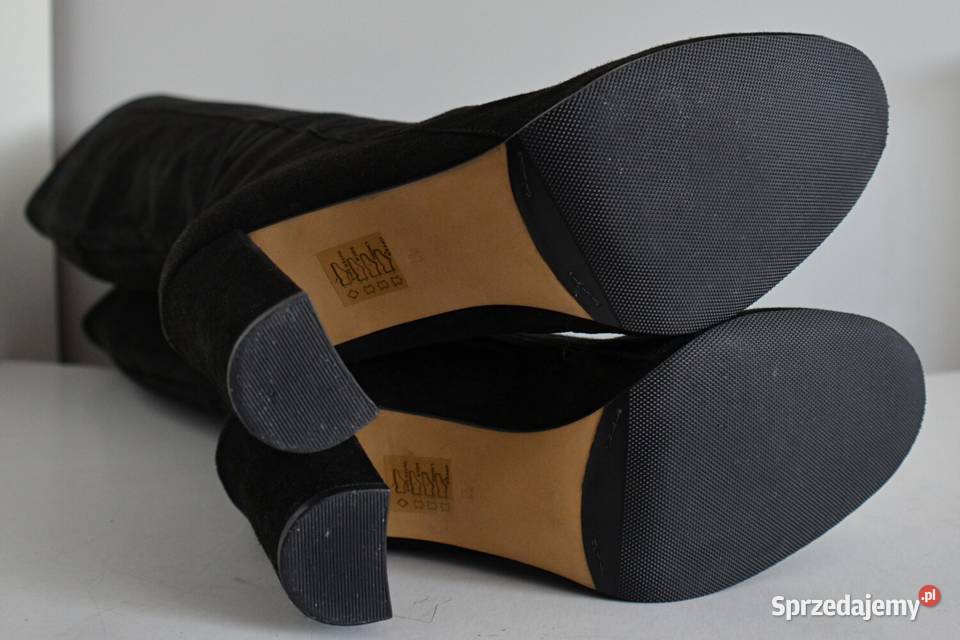 ELEGANCKIE ZAMSZOWE kozaki Bruno Premi na 27cm Białystok