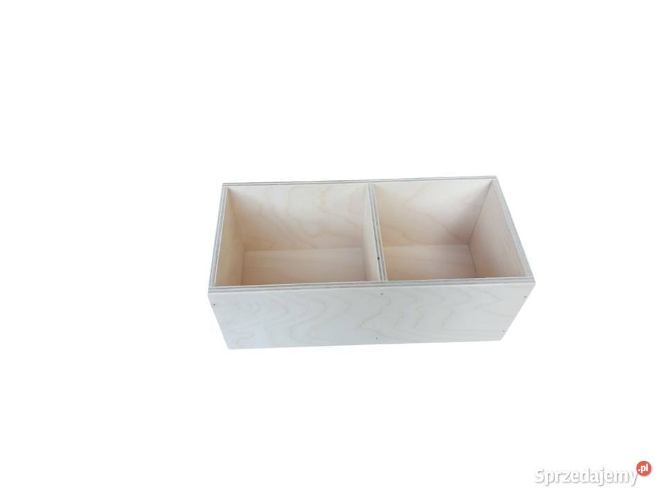 Drewniane pudełka skrzynki i akcesoria kostki Skawica sprzedam