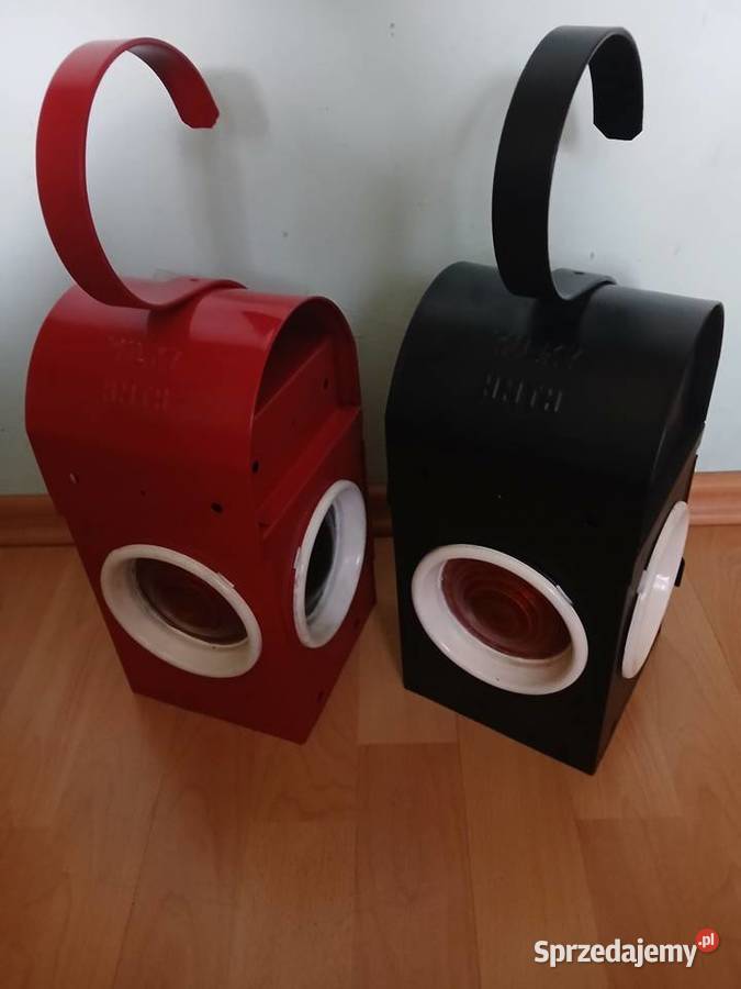 Stara lampa kolejowa Kraków