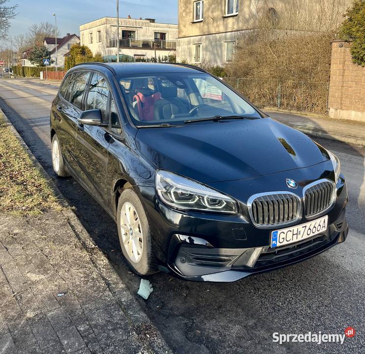 BMW 216d Gran Tourer Lift 2022r Niski przebieg automatyczna pomorskie Chojnice
