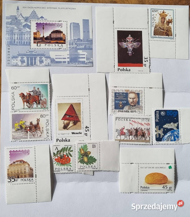 Znaczki pocztowe 19941995 czyste