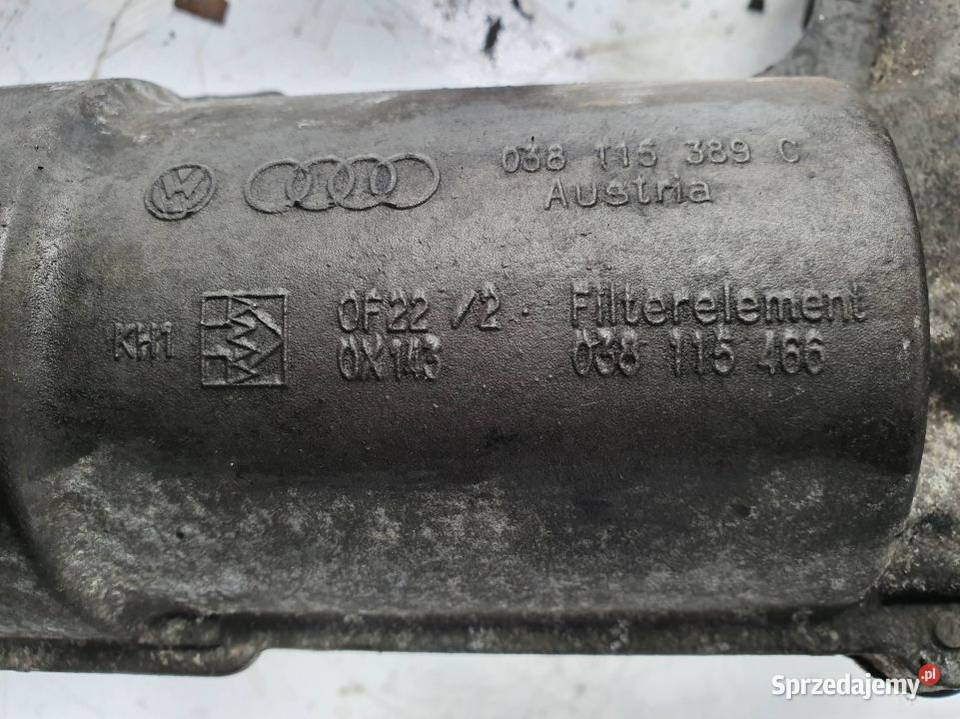 CHŁODNICZKA OLEJU VOLKSWAGEN CADDY II 038115389C Lipno sprzedam