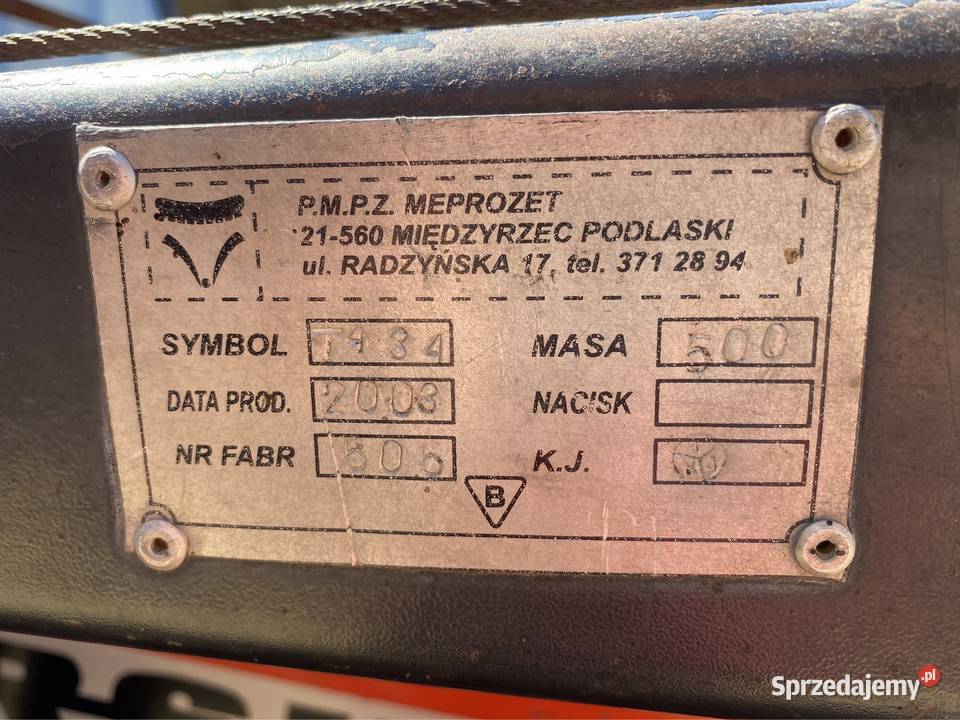 Tur ładowacz czołowy T-434 do ursus MF 255 meprozet Włoszczowa ...
