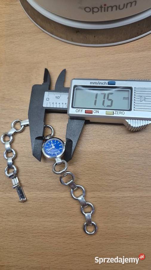 Damski biżuteryjny zegarek Glashutte Chorzów