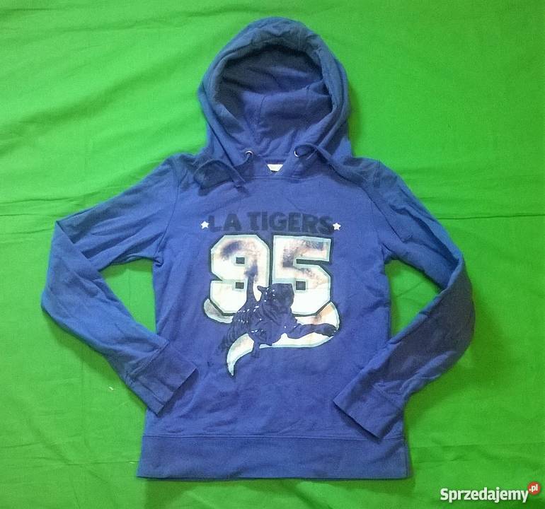 Wygodna bawełniana niebieska bluza marki Only Warszawa