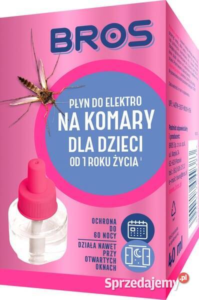 Płyn do elektro na komary dzieci 1 roku życia 60 Kamionna