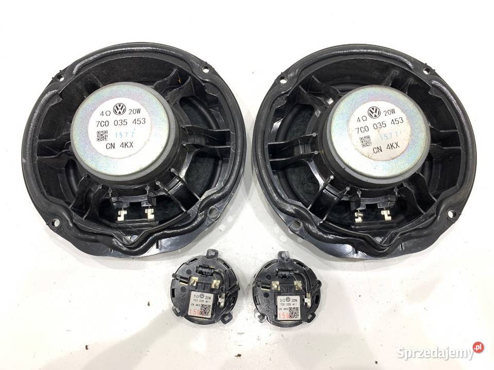 GŁOŚNIKI KOMPLET VW CRAFTER II 7C0035453 Sprzęt audio fabryczny